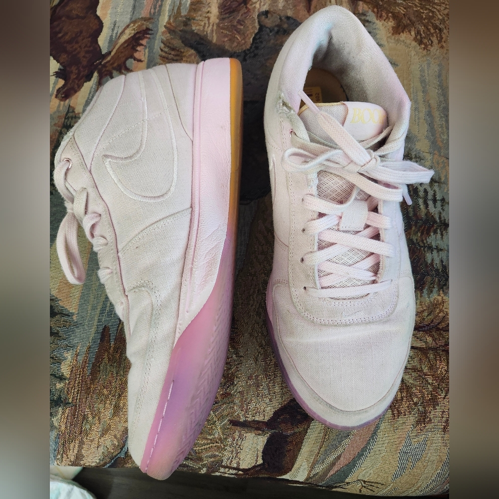 Mens Nike Chapter 1 Book Pink Basketball Shoes